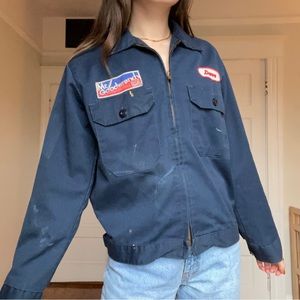 vintage workwear coat 🔧